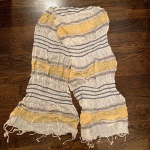 World market striped scarf